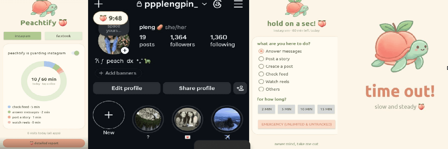 Peachtify - my social media control tool so I don't have to pay for one :D