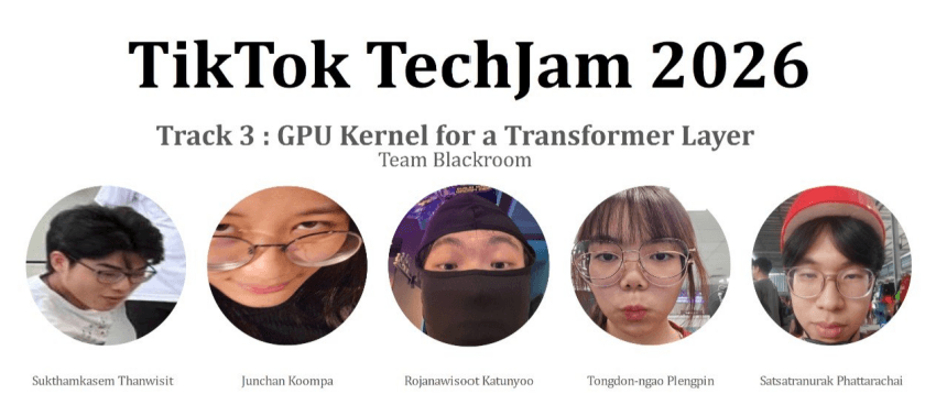 TikTokTechjam - GPU kernel for a Transformer layer